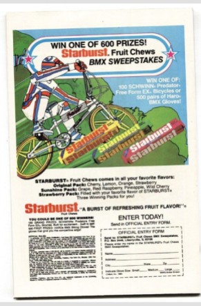 Starburst BMX ad